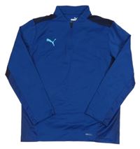 Safírová thermo mikina s logem PUMA