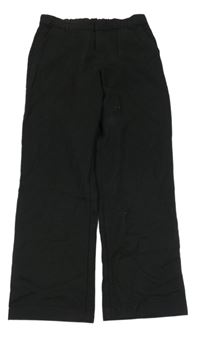 Černé slavnostní kalhoty F&F