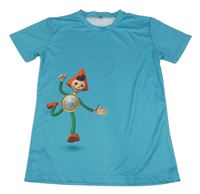 Modrozelený dres s obrázkem