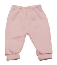 Světlerůžové teplé tepláky 