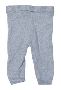 Modro-bílé melírované pletené kalhoty F&F
