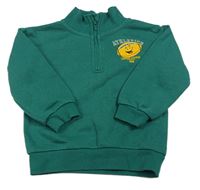 Zelená mikina s rugby míčem Primark