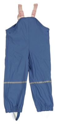 Modré nepromokavé laclové kalhoty Lupilu