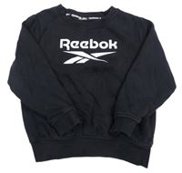 Černá mikina s logem Reebok