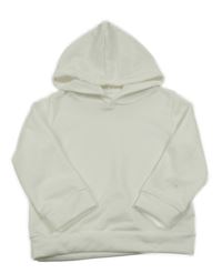 Bílá mikina s kapucí Shein