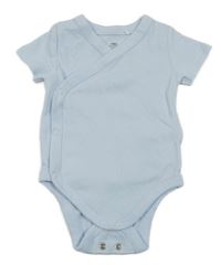 Světlemodré žebrované zavinovací body M&S
