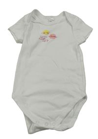 Bílé body s planetami C&A