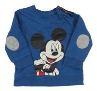Tmavomodrá mikina s Mickeym C&A