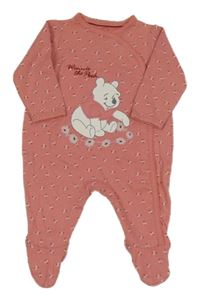 Starorůžový květovaný overal s Púem C&A