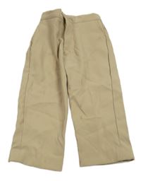 Béžové společenské kalhoty 