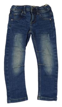 Tmavomodré skinny rifle Pocopiano