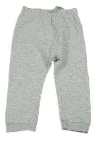 Světlešedé melírované baggy kraťasy George