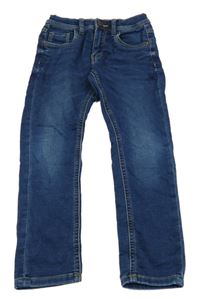 Tmavomodré teplákové rifle C&A