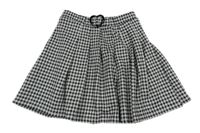 Bílo-černá vzorovaná třpytivá sukně Primark