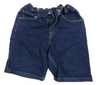 Tmavomodré riflové kraťasy H&M