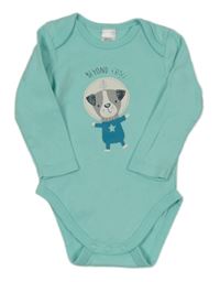 Světlemodré body s pejskem C&A