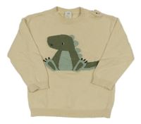 Béžový svetr s dinem H&M