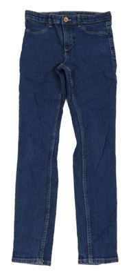 Tmavomodré skinny rifle H&M