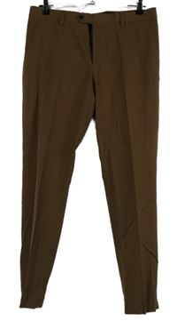 Pánské hnědé kalhoty s puky Next vel. 32