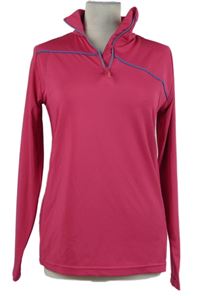 Dámská tmavorůžová sportovní funkční mikina Crane 