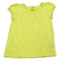 Žluté tričko H&M