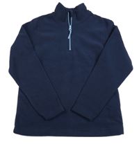 Tmavomodrá fleecová funčkční mikina Mountain Warehouse