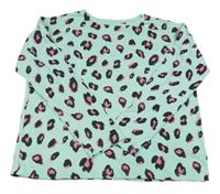 Pomněnkové pyžamové triko s flíčky Next