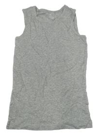 Šedé melírované tílko H&M