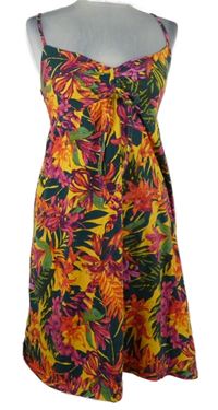 Dámské barevné květované šaty Mantaray 