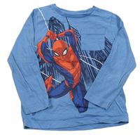 Modré triko se Spidermanem Marvel