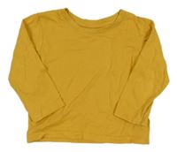 Hořčicové triko Primark