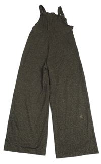 Černo-béžové vzorované pletené lacláče Zara 