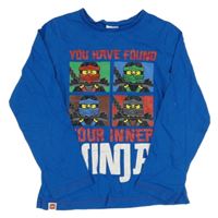 Modré triko s Lego Ninjago Avon