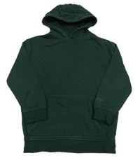 Tmavozelená mikina s kapucí George