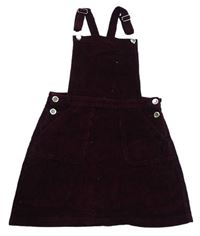 Lilková manšestrová laclová sukně M&Co.