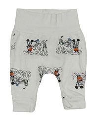 Bílé tepláky s Mickeym Disney