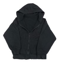 Černá propínací mikina s kapucí George