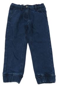 Tmavomodré cuff rifle Lily & Dan