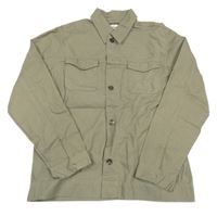 Béžová riflová košilová bunda Alive 