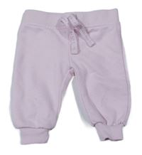 Světlerůžové cuff tepláky Primark 