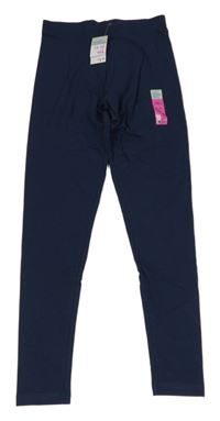 Nové - Tmavomodré legíny Primark