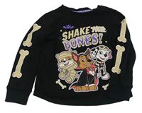 Černé pyžamové triko s PAW PATROL George