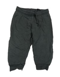 Tmavošedé tepláky H&M