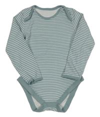 Šedoolivovo-bílé pruhované body George