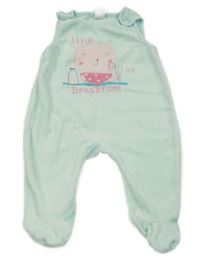 Mátové sametové dupačky s kočičkou C&A