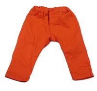 Červené plátěné kalhoty mayoral