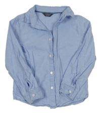 Světlemodrá melírovaná košile PRIMARK