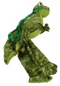 Kostým - Zelený dinosaurus