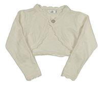 Smetanové svetrové bolerko