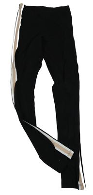 Černé legíny s pruhy H&M
